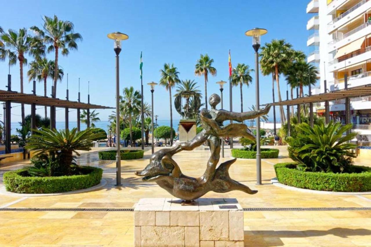 Estudio Con Vistas Al Mar En Marbella A 100 Metros De La Playa Exterior foto